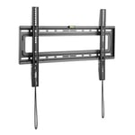 Brateck BRATECK 37"-70" Fixed Wall Mount TV Bracket. Max Load: 50Kgs. VESA Support up to 600x400. Built-in Bubble Level. Curved Display Compatible. Colour: Black. LP46-46F