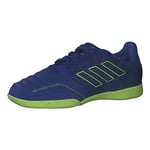 adidas Boy's Top Sala Competition J Sneaker, Team Royal Blue Team Solar Yellow 2 Ftwr White, 4 UK