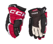 CCM Hockeyhandskar Jetspeed FT6 Jr Black/Red/White