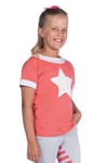 Hkm Bibi&Tina Star T-Shirt T-Shirt Coral (3004) 128