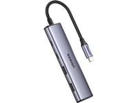 Hub Usb-C - 2 X Usb-A/2 X Usb-C 20 Cm Ugreen Cm473 - Gray