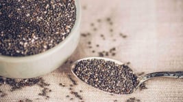Chia Seeds 1kg - Clean Whole Dark Black Raw Natural Seed Bulk Protein Keto – Mix in Breakfast Topper Fruit Bowl Porridge Pudding Pancake Shakes Smoothies - Vegan Egg Replacer - PURIMA