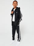Adidas Unisex Junior Future Icons 3 Stripe Pant - Black/White