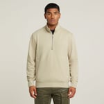 Nifous Half Zip Sweater - Beige - Men