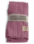 Lovely Napkin Home Textiles Kitchen Textiles Napkins Cloth Napkins Pink Lovely Linen