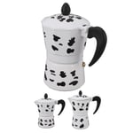 Milk Cow Color Moka Pot Aluminum Coffee Pot Coffee Maker For Activities Campe HG