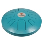 Steel Tongue Drum 12" Blue