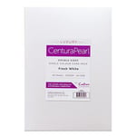 Crafter's Companion Centura Pearl Fresh Lot de 40 Cartes Blanches A4