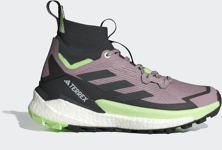 Adidas Adidas Terrex Free Hiker 2.0 Hiking Shoes Trekkingkengät PRELOVED FIG / CARBON / GREEN SPARK
