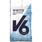 V6 White Peppermint Tuggummi 30,8 g