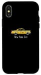 iPhone X/XS New York City Yellow Checker Taxi Cab 8-Bit Pixel Case