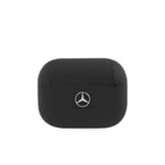 Fodral till Airpods Pro i Mercedes Benz Anti-Shock Läder Svart Svart