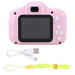 JACKWS Interesting Kids Digital Camera, Mini Portable 2.0 inch IPS Color Screen Camera 1080P HD Video Recorder Digital Action Children's Camera Camcorder Gift for Girls & Boys.(Blue) (Color : Pink)