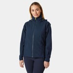 Helly Hansen Hp Racing Lifaloft™ Seilerjakke M/hette Dame Marineblå XL