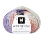 House of Yarn Soft Merino - Lilla print Frg: 3042