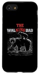 Coque pour iPhone SE (2020) / 7 / 8 Papa ours avec un garçon sur le dos - The King-Walking Dad