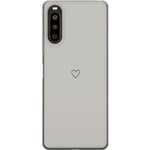 Sony Xperia 10 II Genomskinligt Skal Hjärta