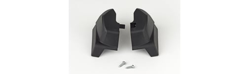 Bosch Classic+ Ramme Batteriholder Kit Sort, H&V-skuldre, 2 skruer