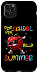 Coque pour iPhone 11 Pro Max Bye Bye School Hello Summer Funny Last Day Dabbing Apple