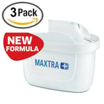 Brita Maxtra - Water Filter Cartridge , (uk Version) White Universal Fit 3 Pack