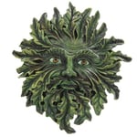 Puckator GOTH06, Wall Plaque, The Green Man, Spring, Metal, Mixed, Height 17cm Width 15cm