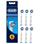 Braun Oral-B Precision Clean Electric Replacement Toothbrush Heads - Pack of 6