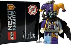 Lego Nexo Knights Jestro Keyring - 853683 with tags