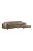 Jotex MATARA soffa 3-sits - divan höger Beige