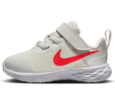 NIKE Revolution 6 NN (TDV) Sneaker, Summit White/Track RED-Obsidian-WHI, 6.5 UK Child