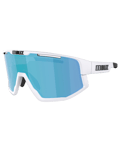 Fusion Small Matt White Brown with Blue Multi (One Size)