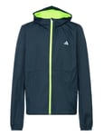 J Wb Jacket Sport Jackets & Coats Windbreaker Blue Adidas Sportswear