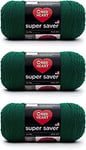 Red Heart Super Saver Lot de 3 – Vert Paddy – 198 g – Acrylique – 4 moyen (peigné) – 300 m – Tricot, crochet, artisanat et amigurumi