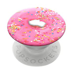 PopSockets PopGrip - Support et Grip pour Smartphone et Tablette avec Un Top Interchangeable - Pink Donut