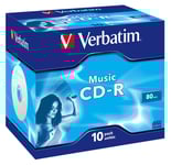 Verbatim VERBATIM CD-R Music 10-pack