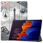 samsung Samsung Tab S7+ Designer Tri-Fold Case