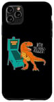 Coque pour iPhone 11 Pro Max Dinosaure Pinball Wizard Arcade Machine Player Picture Graphi