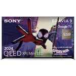 Sony BRAVIA 9 QLED (XR l Mini LED), K75XR90, 75 Inch 4K HDR Google Smart TV (2024) | Gaming Features for PlayStation 5, IMAX Enhanced, Dolby Vision Atmos, Chromecast, AirPlay, 120Hz, 5 Year Warranty