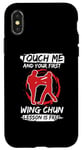 iPhone X/XS Wing Chun Fighter Design For Kung Fu Lover - First Lesson Case