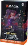 Magic Outlaws of Thunder Junction Commander Deck Most Wanted