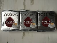 Tassimo Costa Americano Coffee 3 Packs 48x Large Cup Size 220ml T Disc Pods