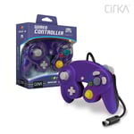 Trådad Handkontroll Kompatibel med Nintendo GameCube / Nintendo Wii Lila/Svart