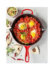 Le Creuset Signature Cast Iron Frying Pan With Metal Handle In Cerise