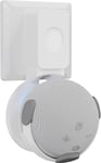 Support mural pour Amazon Echo Dot 4 / Echo Dot 5 - Accessoires avec gestion des cables int¿¿gr¿¿e - Pas de vis n¿¿cessaires - Accessoires de haut-parleur (Amazon Echo dot 4 / 5, blanc) - M6