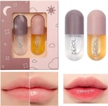 Lip Plumper- Natural Lip Plumper and Lip Care Serum, Lip Enhancer, Day & Night M