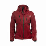 Arrak Outdoor Softshelljacket Akka W Dark red 3XL