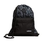 adidas Unisex's Classic 3s Sackpack Bag, Nomad Camo Grey/Black, One Size