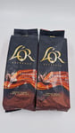 2 x L'OR Espresso Colombia Coffee Beans 500G Intensity 8 100% 1000g
