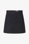 Selected FEMME - Kjol slfBex HW Mini Skirt - Grå