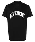 Givenchy Mens College T-shirt in Black Cotton - Size 2XL