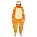 Winnie The Pooh Karaktärer Unisex Onesie Fancy Dress Kostym Hoodies Pyjamas S Jumping tiger XL(180CM-190CM)